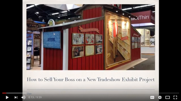 How to sell your boss on a new tradeshow project (video)