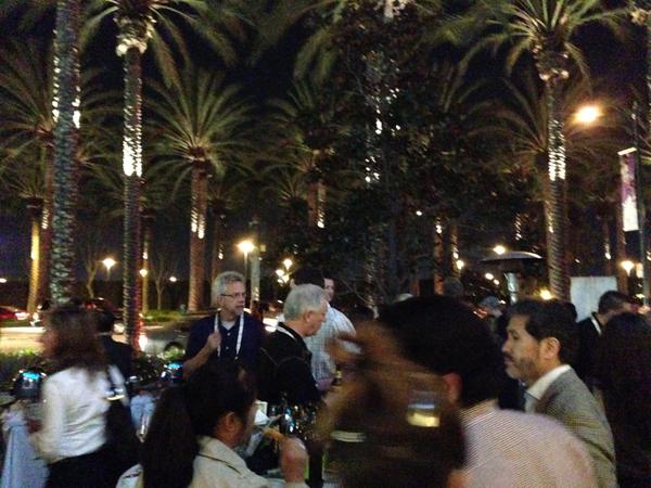 After hours meeting at Expo West