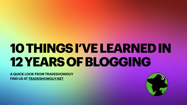 things learned from blogging