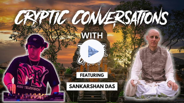 Journey into Bhakti Yoga: Spiritual Wisdom from Sankarshan Das | Cryptic Conversations
