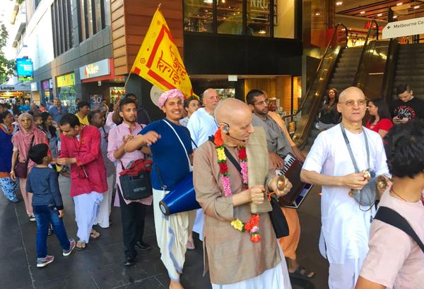 Super Ecstatic Hare Krishna Chanting in Melbourne, Australia