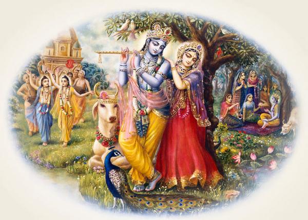Krishna is the Real Center