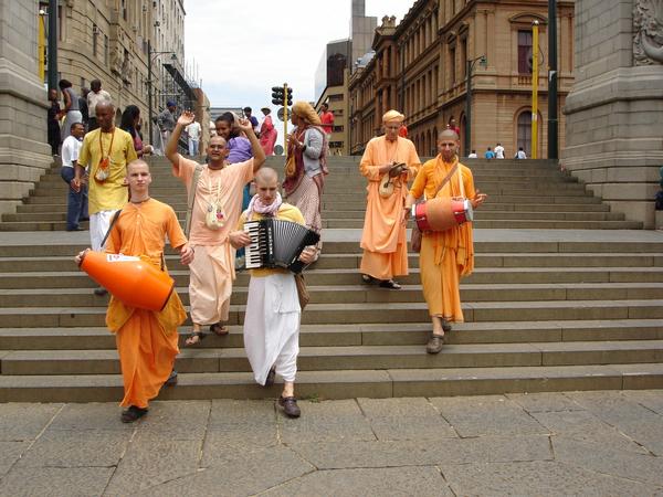 Ecstatic Hare Krishna Chanting in South Africa