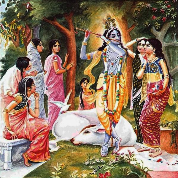 Krishna and the Gopis