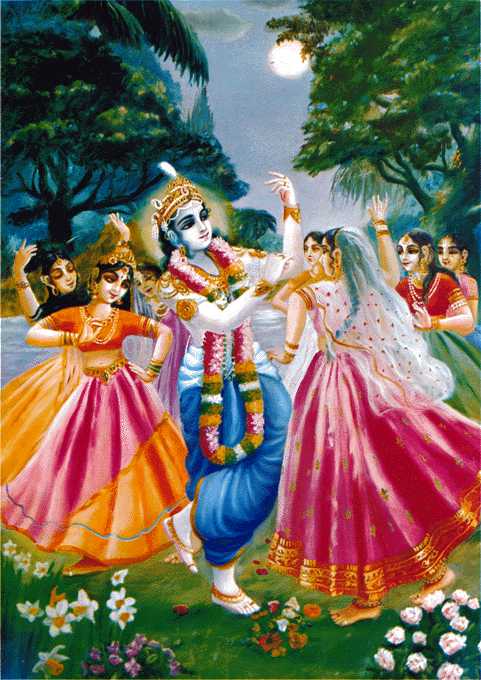 Lord Balarama's Rasa Dance