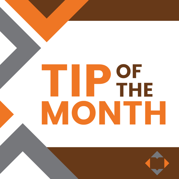Tip of the Month