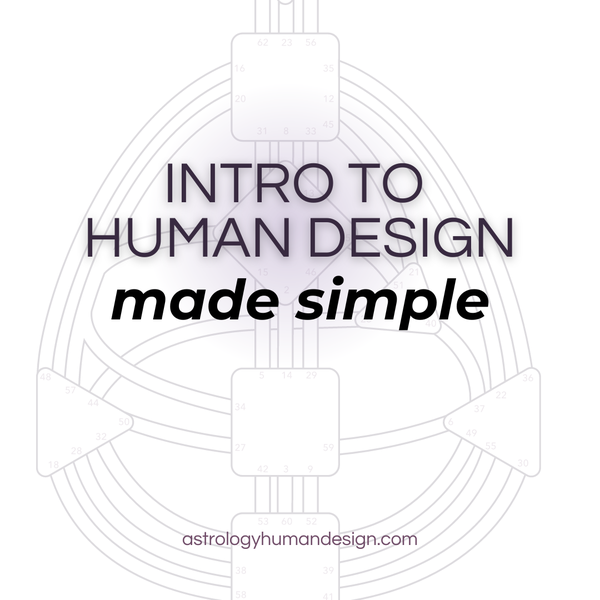 Learn the basics of human design, in a language you can understand