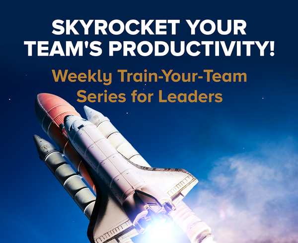 link to SKYROCKET weekly "train your team" series