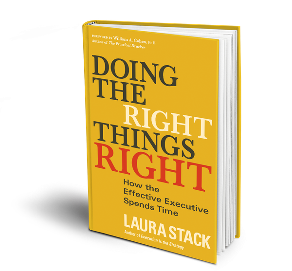 Doing the Right Things Right by Laura Stack #productivity #leadership