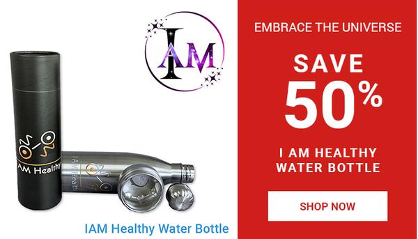 I AM Healthy Water Bottle
