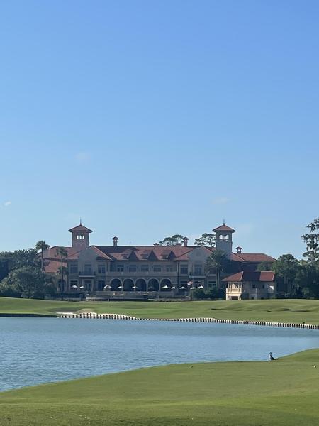 Famous TPC Sawgrass Clubhouse from #18
