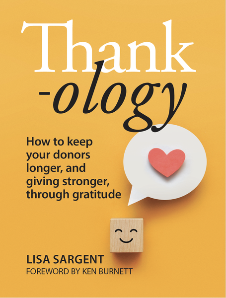 Cover of Lisa Sargent's new book, Thankology