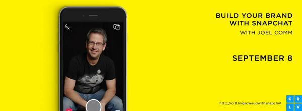 Joel Comm teaches Snapchat