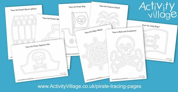 Have you seen our pirate tracing pages?