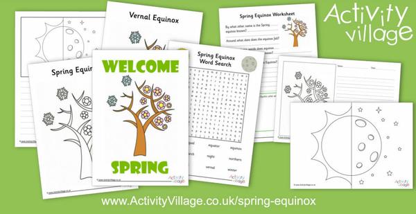 Finding out about the spring equinox and celebrating the arrival of spring
