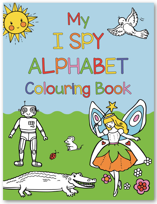 My I Spy Alphabet Colouring Book