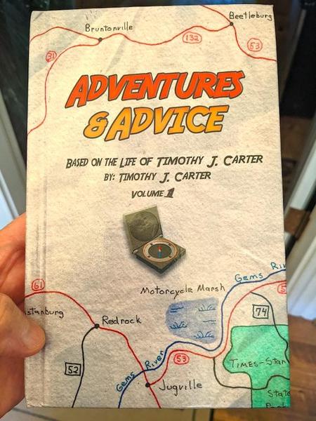 adventures and advice book cover