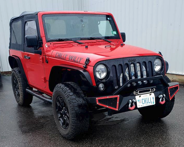 red jeep willy car