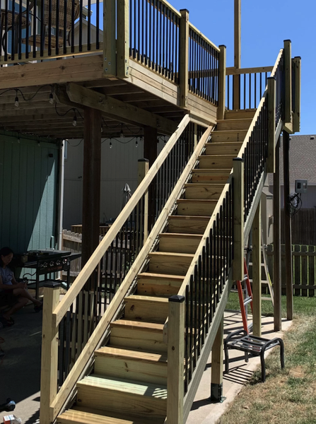 fast stairs deck stairs