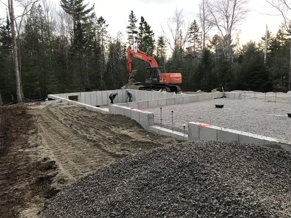 poured foundation crawlspace