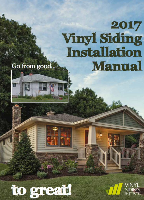 2017 Vinyl Siding Installation Manual