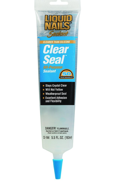 liquid nails clear sealant