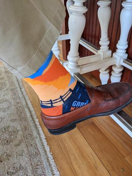 fancy grand canyon socks