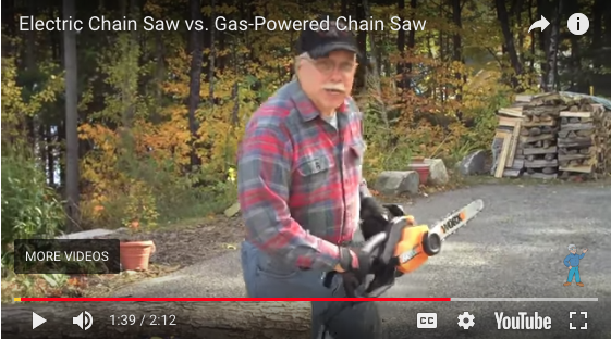 chain saw test