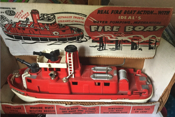 toy fire boat