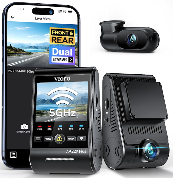 viofo a229pro dash camera