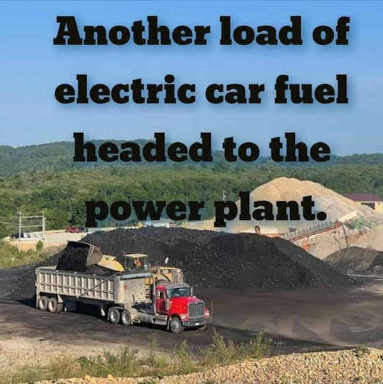 coal delivery truck
