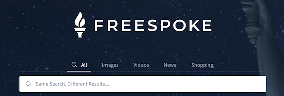 freespoke search engine graphic