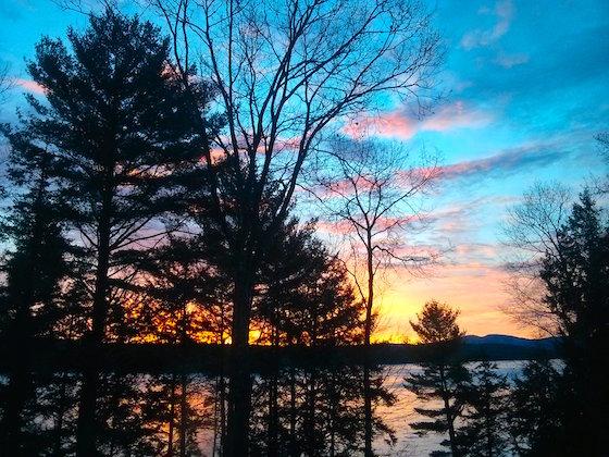03312017 lake winnisquam sunrise