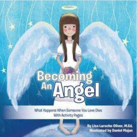 becoming an angel children's book cover