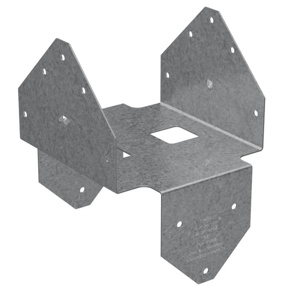 simpson metal post to beam connecter