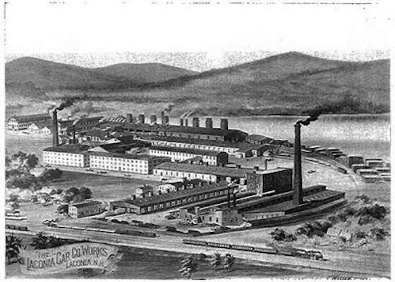 laconia car company works lithograph