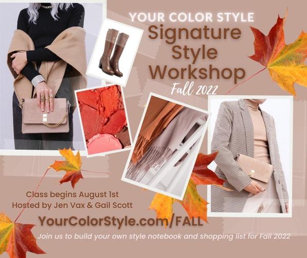 Signature Style Workshop - Fall 2022