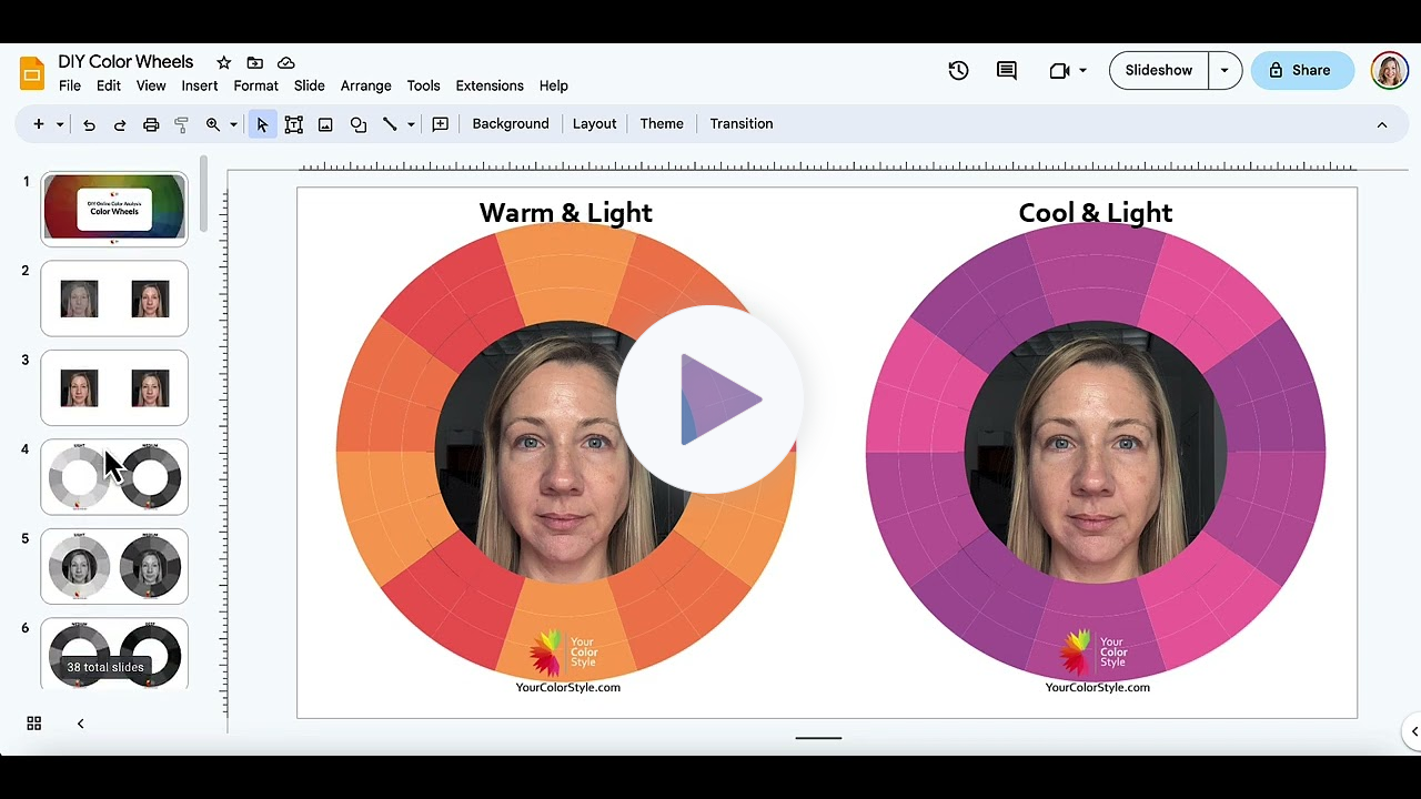 DIY Online Color Analysis Course - Demo