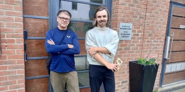 Neighbourhood Officer Gary and Rob, an ISHA resident