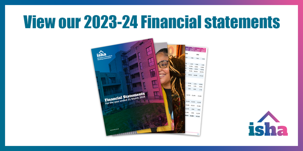 ISHA's 2023-24 financial statements.