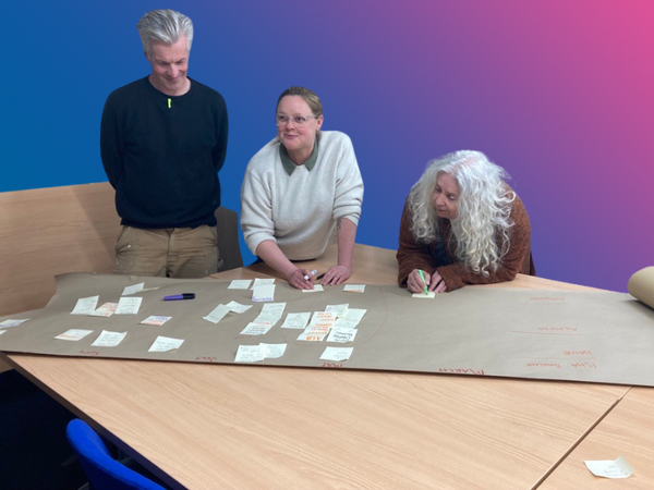 Resident Scrutiny Panel in a planning meeting.