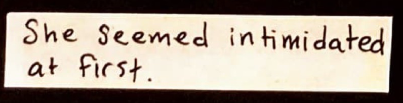 It always surprises me that we also need to bring food.