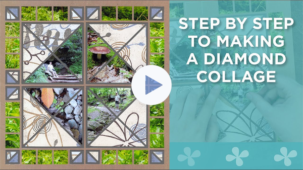 Step by Step to Making a Diamond Collage