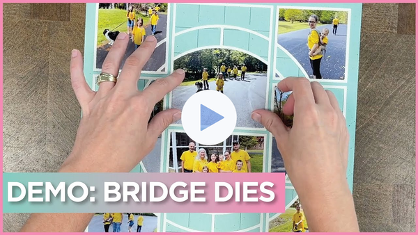 Quick Demo of the Bridge Dies | Die Cutting Ideas