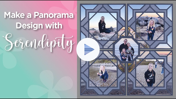 Create a Panoramic Look with the Serendipity Dies | Advanced Die Cutting Ideas