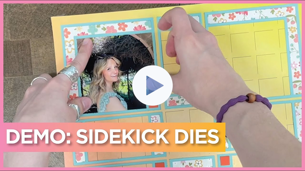 Demo of the Sidekick Dies | Die Cutting Ideas