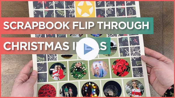 Scrapbook Flip Through | Christmas Scrapbook Ideas