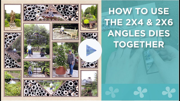 How to Use the 2x4 & 2x6 Angles Dies Together
