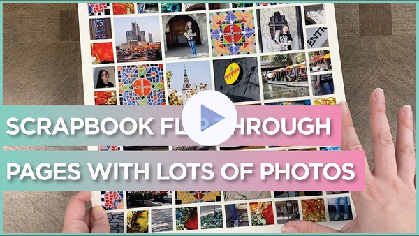 Scrapbook Flip Through | Page Ideas with Lots of Photos