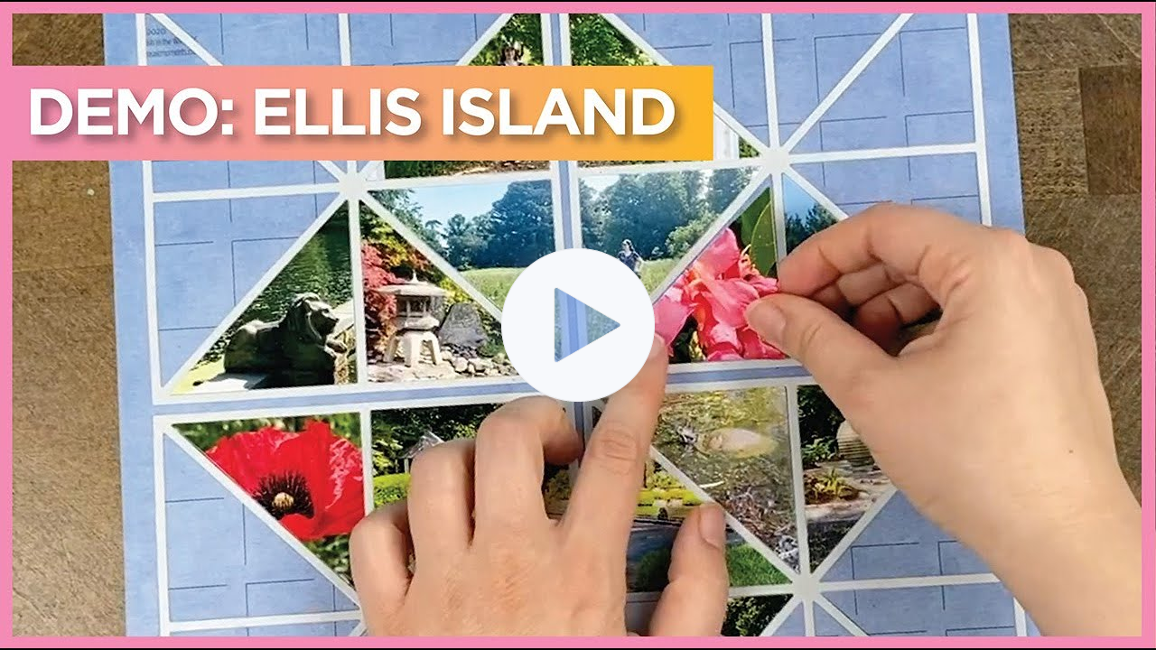 Demo of the Ellis Island Dies | Die Cutting Ideas | Scrapbook Ideas